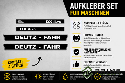 Jeu autocollants deutz fahr - jeu,