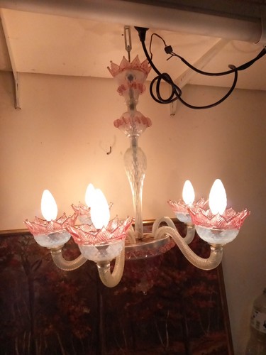 Ancien lustre murano - lustre,