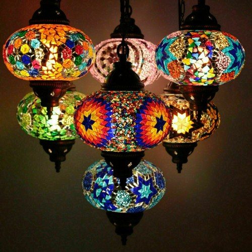 Lustre plafonnier suspendu - , en