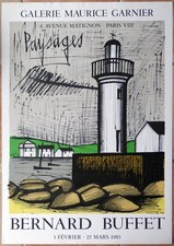 Bernard BUFFET "Paysages" -