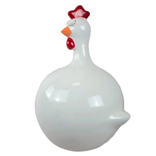 Statue poule décorative - , en
