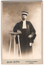 Photo Photographe inconnu, Paris, 28 Bould Poissonière, französischer Jurist /  