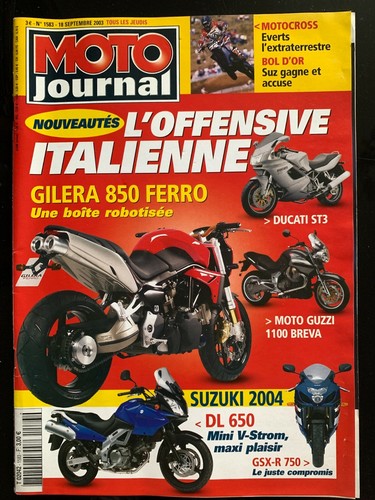 Moto journal 2003 - moto, 18/09/2003
