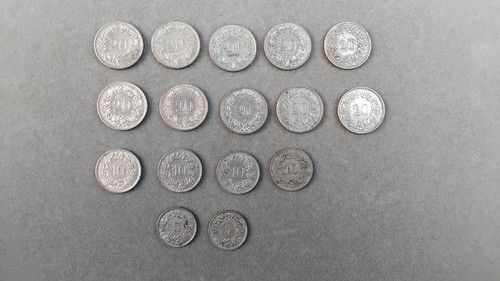 Lot pièces monnaie - de, monnaie-
