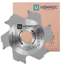 VONROC Lame de fraiseuse lamello pour un usage universel