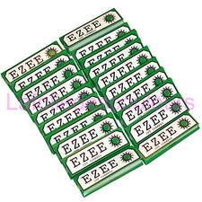 20 carnets de 50 feuilles ezee papier à rouler cigarette papers smoking x 1000