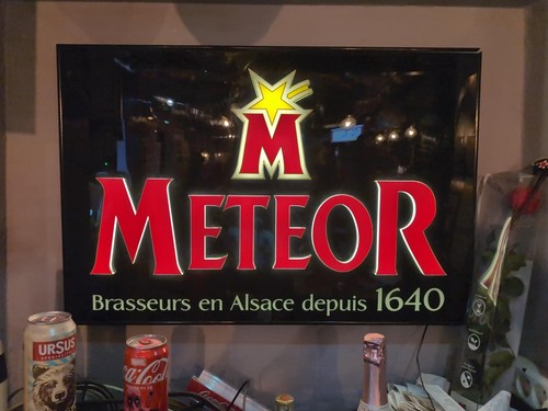 Meteor enseigne lumineuse - meteor,