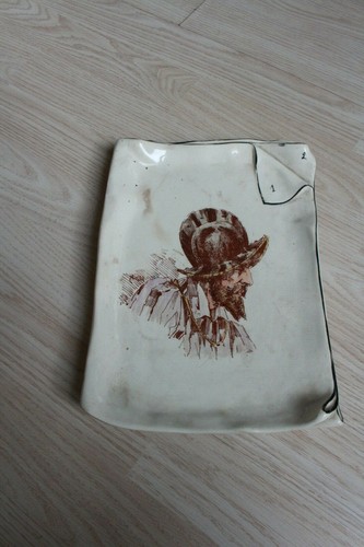 Assiette rectangulaire don - assiette,