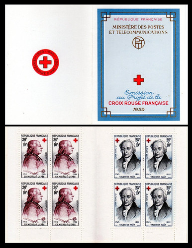 Carnet croix rouge - carnet,
