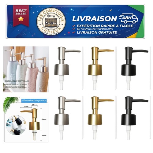 Pompe savon rechange pièces - savon, 6