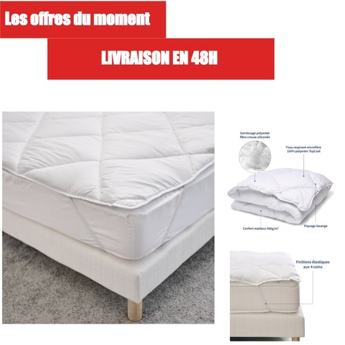 Sur matelas bleu calin - bleu,