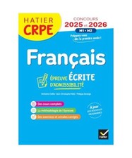 Français - CRPE 2025-2026 -