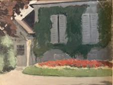 Belle Peinture Fleurs Maison