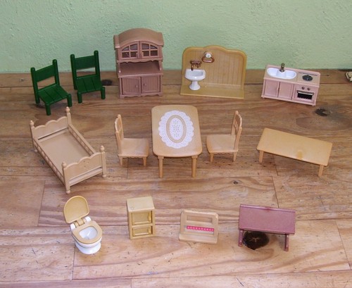 Lot meubles sylvanian - meubles,
