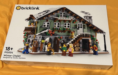 Lego bricklink winter chalet - lego,