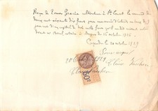 1929 A CAPENDU - GRACIA CULTIVATEUR A SAINT COUAT