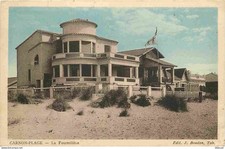 34 - Carnon plage - La fourmiliere - CPA - Oblitération de 1940 - Etat froissure