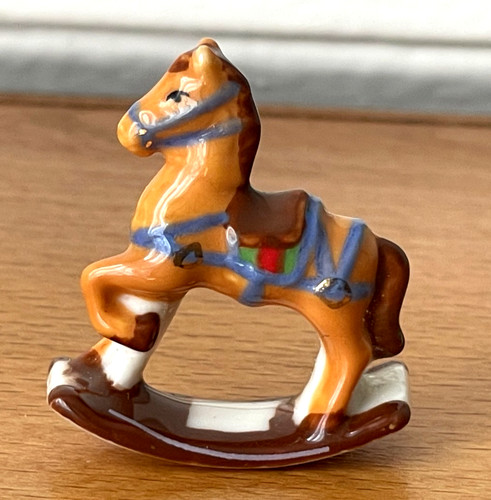 Fève cheval bascule jouet - fève,