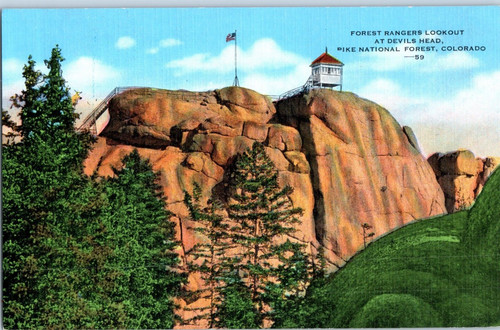 Forest rangers lookout - forest,
