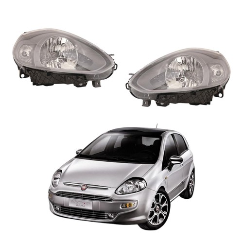 Paire phares avant pour - pour, fiat