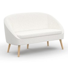 Canapé banquette en tissu