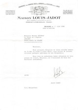 1984 MONOPOLE DES GRANDS CRUS DU DOMAINE DES HERITIERS LOUIS JADOT MAISON LOU