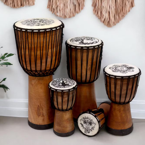 Tambour djembé djembe bois - tambour,