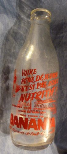 Banania ancienne bouteille - :,