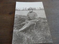 Photo carte officier belge