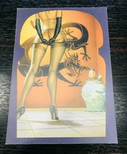 EX LIBRIS  TINTIN  21X15 FIN DE SOIREE AU LOTUS ROUGE  HOMMAGE HERGE 