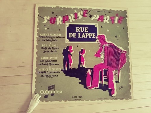Disque tours rue - 33, tours.