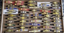 WWE AEW ROH WCW Mattel Elite Title Belts Accessories Tables MITB 205 Items!!