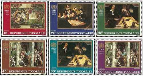 Timbres santé médecine oms - timbres,