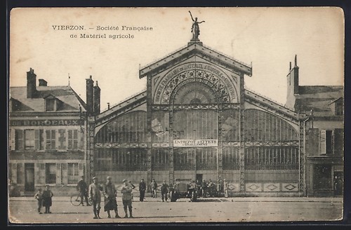 Cpa vierzon société - vierzon,,