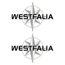 2 x WESTFALIA autocollant