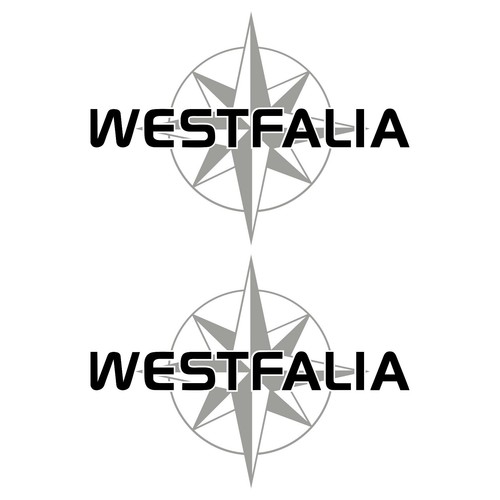 Westfalia autocollant - 2, x