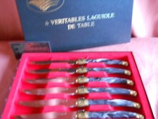 6 Beaux Couteaux LAGUIOLE /