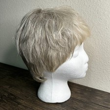 ELLEN WILLE DESIGN Risk Wig Mono Crown Snow Mix Synthetic Lace Front Pixie 3529