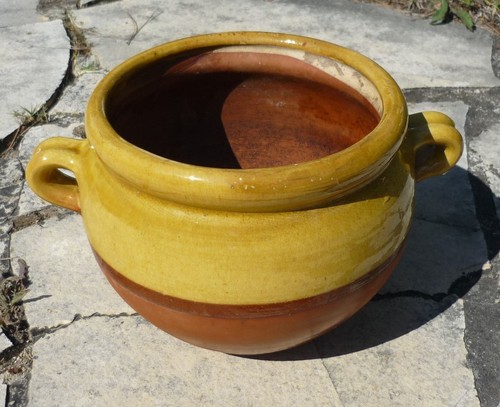 Pot fleur terre - terre, cuite