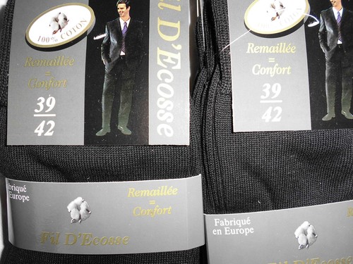 Paires chaussette homme fil - 6,