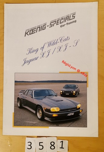 Koenig jaguar xj - xj/, xj-s