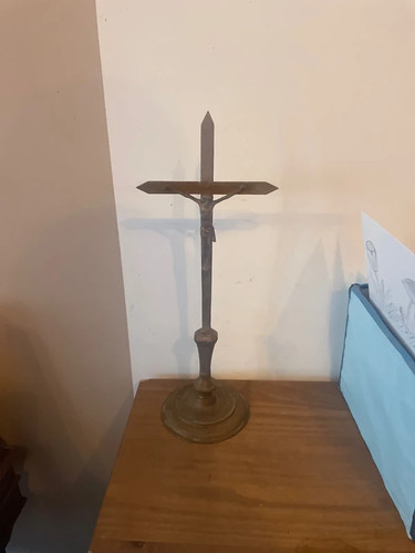 Belle grande croix crucifix - et,