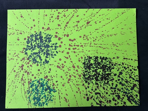 Art contemporain peinture