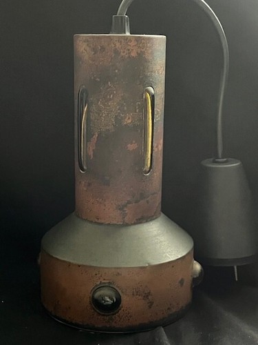 Lampe plafond cuivre et - plafond,
