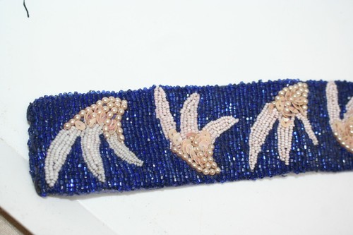 Pièce broderie perles - de, de