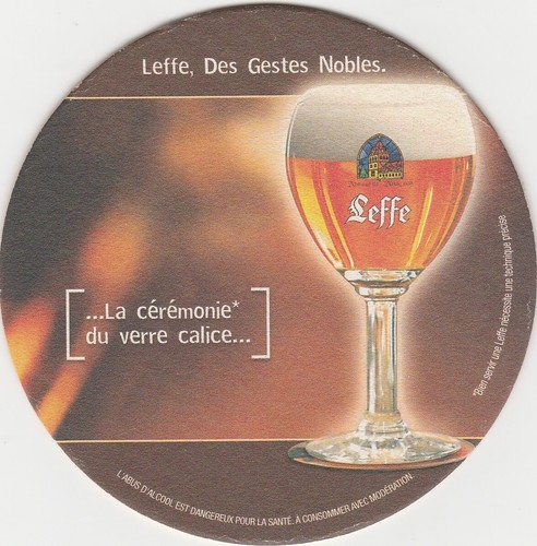 Sous bock biere leffe - *,