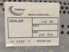 Autoradio d'origine FORD