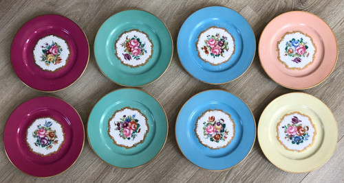Lot assiettes porcelaine - lot,