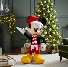 Disney 4 ft Animated Holiday Mickey Mouse Home Depot -Christmas Animatronic