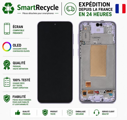 Ecran oled avec châssis pour - oled,